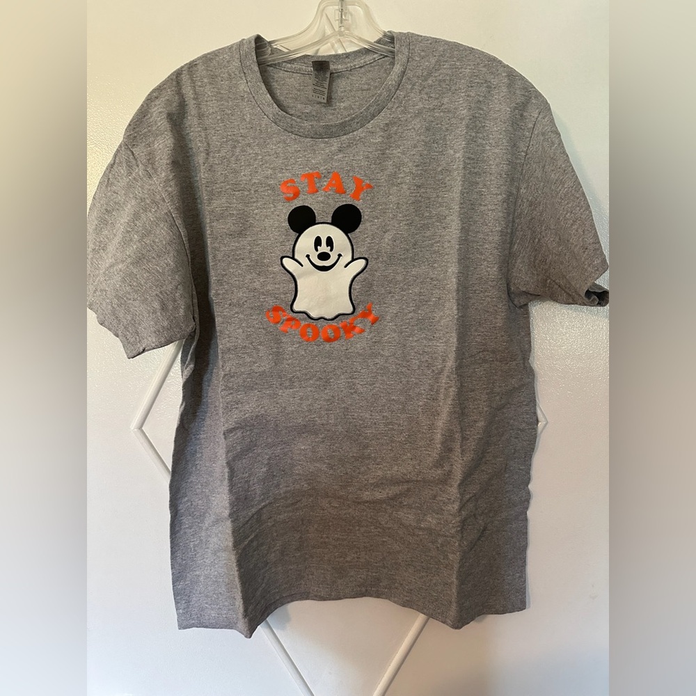 Disney: Mickey Ghost: Stay Spooky (adult L) t-shirt